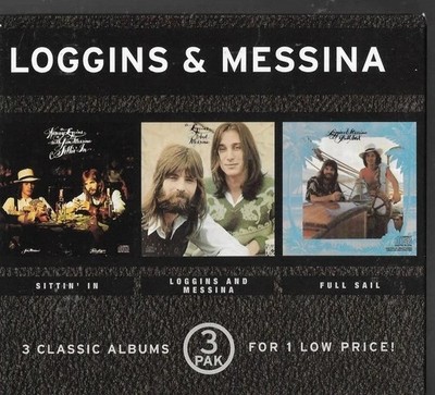 LOGGINS & MESSINA.  3 CD SET Full Sail/Sittin' In/Loggins & Messina