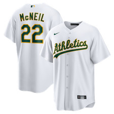 Athletics Jeff McNeil #22 Nike Men's White Home 2026 Official MLB Player Jersey