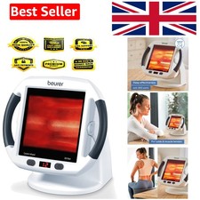 IL50 Infrared Heat Lamp, 300W, Red, Rectangular, Tempered Glass Ceramic, Infr...
