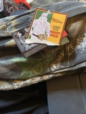 New Vintage Hunter's Specialties Camouflage Waist Fanny Pack Bag Camouflage