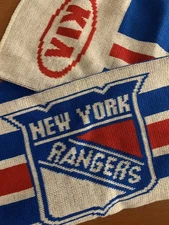 NHL New York Rangers Home Team Jersey Scarf Kia