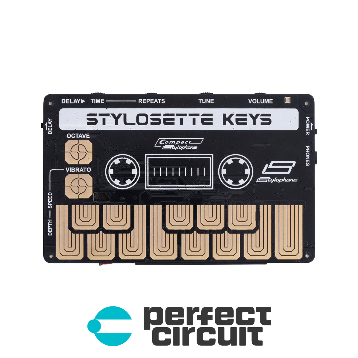未開封Dubreq Stylophone Stylosette カセット型シンセ Dubreq Stylophone Stylosette Keys Synthesizer GADGET NEW PERFECT