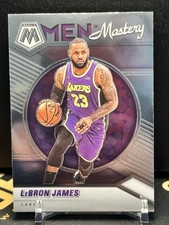 2020-21 Panini Mosaic Basketball Men of Mastery LEBRON JAMES Prizm Insert