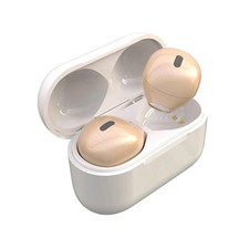 Invisible Earbuds Small Mini Hidden Earbuds for Work, Sleep, Music Nude 