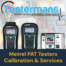 Calibration/Service for METREL PAT TESTERS, all models, top service centre