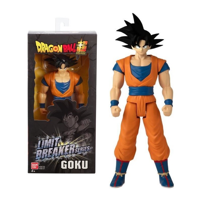 Figurine géante Goku BANDAI Dragon Ball 30cm Collection Limit Breaker articulée pour collectionneur