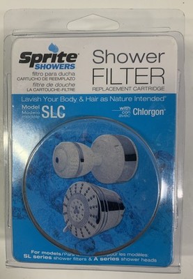 NEW Sprite Shower Filter Replacement Cartridge Model SLC with Chlorgon