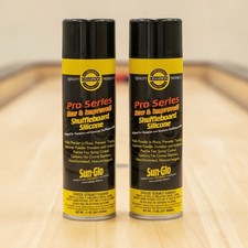 Sunglo Pro Series Shuffleboard Silicone Spray   Table Cleaner  Polish for C...