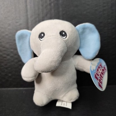Fuzzy Friends Greenbrier Gray Elephant Plush 6'' Stuffed Animal NEW