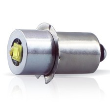 Upgrade LED Bulb White 3W DC 4-12V LED Flashlight Bulb Replacement Part Compa...