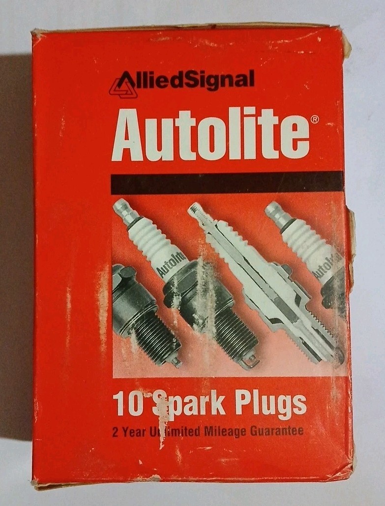 10x AutoLite 411 Spark Plugs - Copper Core Non-Resistor