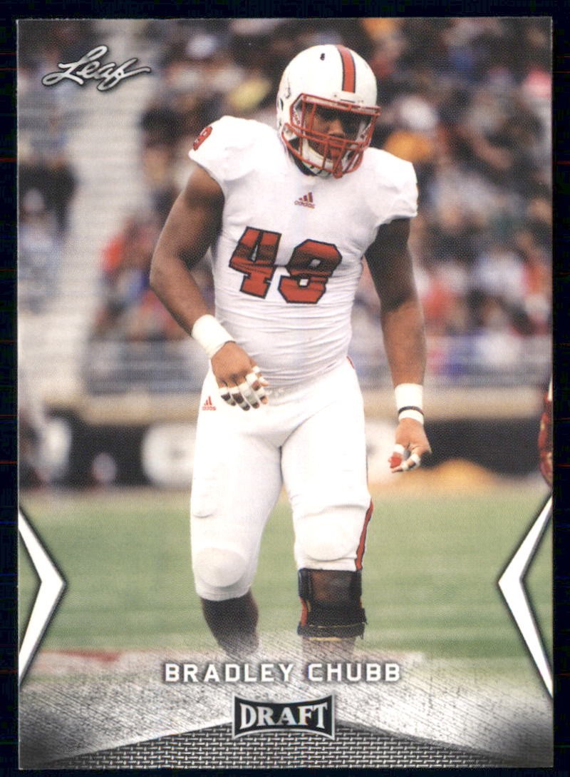 2018 Leaf Draft - Bradley Chubb #09