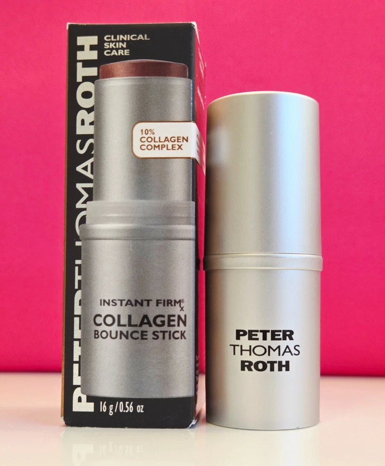 Barra de rebote de colágeno Peter Thomas Roth-Instant FirmX en brillo rubor 0,56 oz/16 g Foto 3 de 4