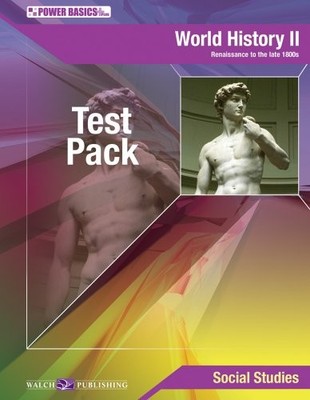 POWER BASICS WORLD HISTORY II: TEST PACK By J. Weston Walch Excellent Condition