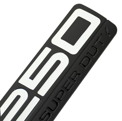 Fit for F250 Lariat 2003-2010 Super Duty Emblem 3D 2Pc Badge Ornament