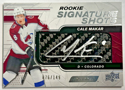 2019 UD Cale Maker Engrained Rookie Signature Shots Auto /149 Autograph RC