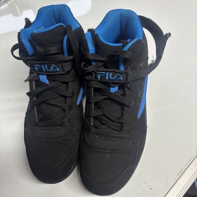 FILA HIGH TOP 7 BLACK/BLUE ATHLETIC SNEAKERS