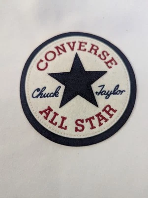 Converse All Star Chuck Taylor patch, 4" round