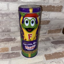 Cadbury Dairy Milk Chocolate Freddo Faces Money Box Tin Bank unopened 