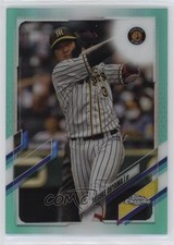 2021 Chrome NPB Nippon Professional Baseball Aqua Refractor Yusuke Ohyama 16tx