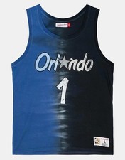 Nuova con etichette - Canotta Mitchell & Ness Orlando Magic Penny Hardaway tie-dye, taglia - L