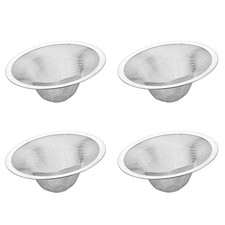 4 PCS Drain Screen Mesh Strainer Filter Kitchen Sink Bathroom Hair Catcher