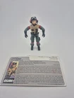 GI Joe Lift Ticket 1986 Vintage Action Figure COMPLETE With Orig Mic File Card
