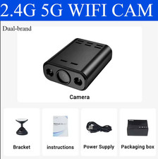 Indoor 5MP Security Mini Camera Night Vision 4H Battery Life Motion Detection Al