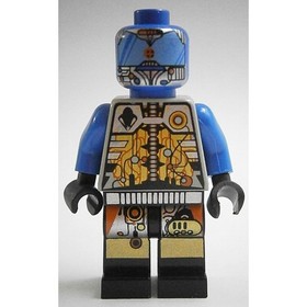 Lego Space UFO Droid Blue techdroid 1 Minifigure 3012 6818 6829 6975 4305