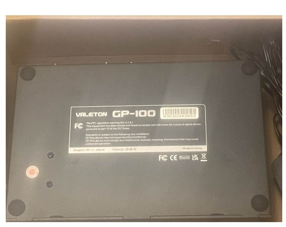 Valeton GP-100 Guitar Bass Amp Modeling IR Cabinets Simu Multi Language (QUIRK)