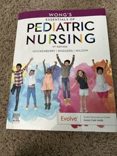 Wong’s Essentials of Pediatric Nursing 11th Ed Paperback w/ Unused Access Code