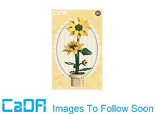CaDA Sunflower Building Block Planter Brick Model 187pcs C59030W