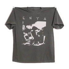 Enya Music Artist Tee Watermark Self Titled Album Wolves Orinoco Flow Song - XL