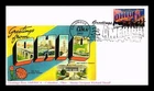 US COVER OHIO GREETINGS FROM AMERICA FIRST DAY ISSUE GG CACHET