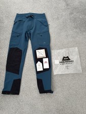 Mountain Equipment Liskamm Pants in Majolica/Black Size Medium - RRP £260 