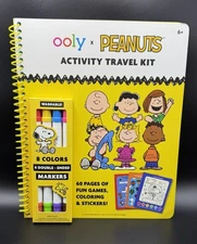 Peanuts x Ooly Activity Travel Kit & Double-Ended Markers New