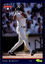 1993 Classic #T62 Fred McGriff San Diego Padres HOF