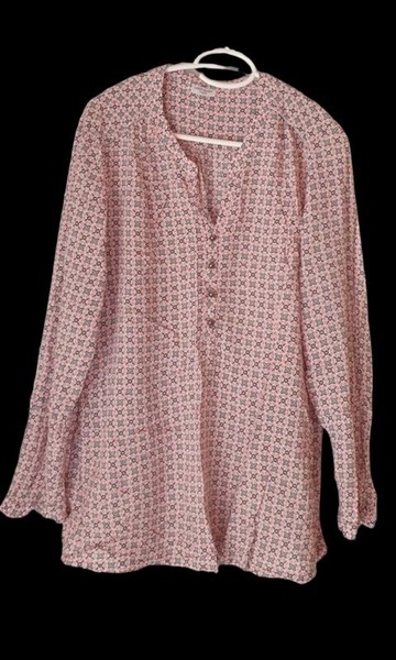 Women Gerry Weber Shirt Pink Viscose 40 / L / 48 #84C9
