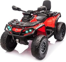 12V Kids ATV Ride on Car Electric Toys Off-Road Vehicles 4 Wheeler Quad for Kids