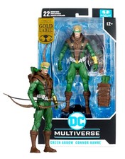 DC Multiverse Green Arrow Connor Hawke Gold Label McFarlane Toys 7in Figure NIB