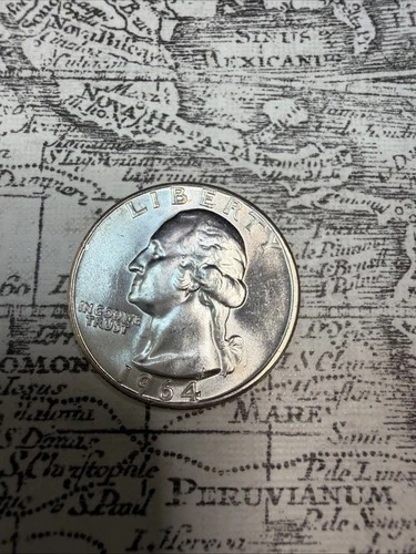 1964 Washington Quarter MS Beautiful coin - WQ10