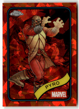 Topps Marvel Chrome 2025 Card No. 66 Pyro Orange Sapphire Refractor 21/25