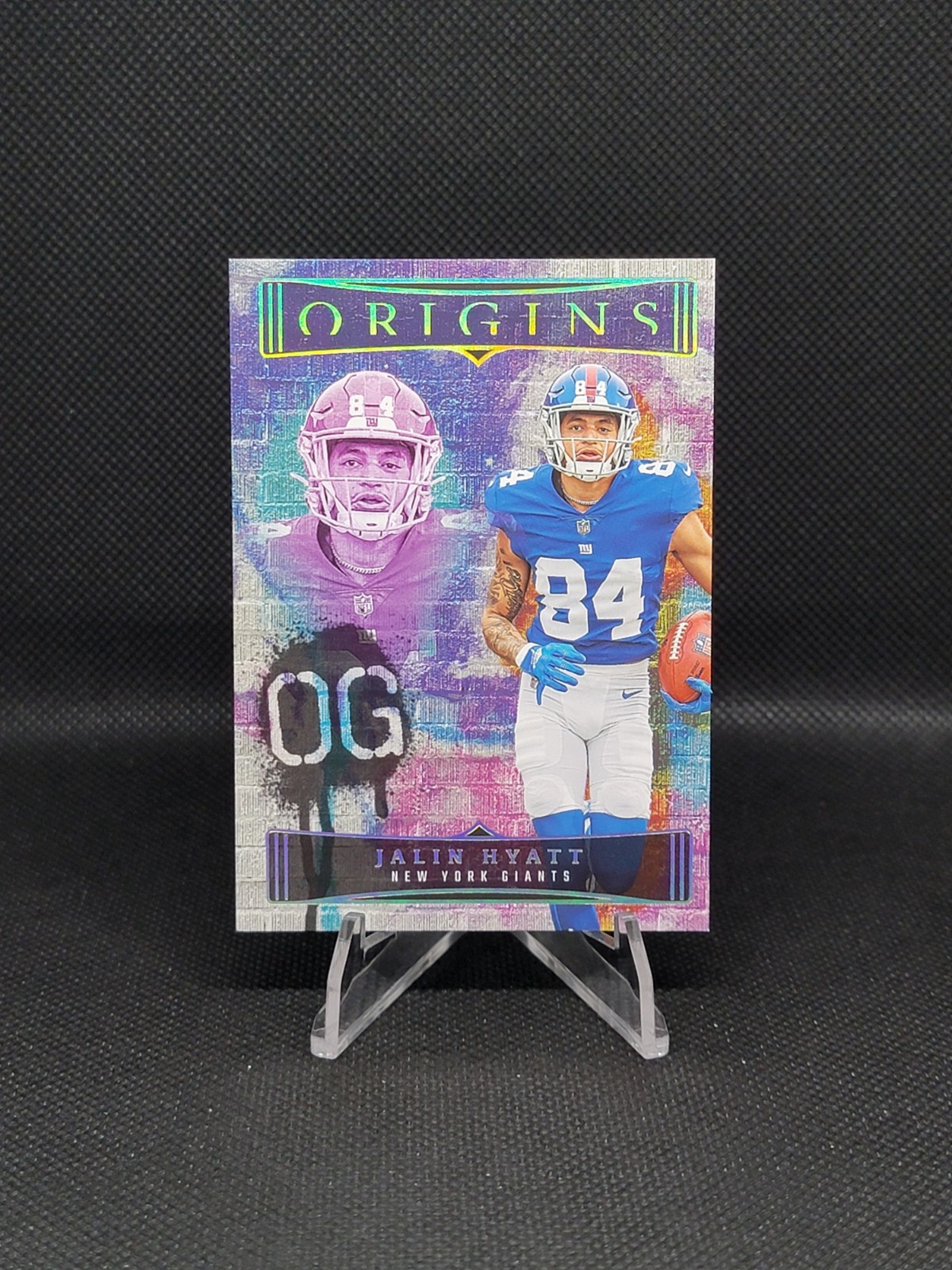 2023 Origins #OG-JHY JALIN HYATT RC Original Gridiron GIANTS