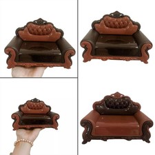 Sofá Miniatura Mini Sillón Sofá Hágalo Usted Mismo Accesorios Decorativo Simulación Silla Modelo