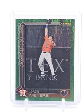 JAKE MEYERS 2025 TOPPS SERIES 2 GREEN HOLO FOIL #621 ASTROS /99 Q6745