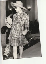 Printing Photo Analogue Christian Lacroix 1989 Robert Cohen Agip Défilé, Fashion