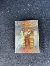 Pharaoh Playing Cards Limited Edition Foil Case Made In USA! New Sealed