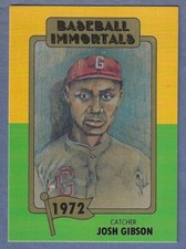Josh Gibson 1980 SSPC Hall Of Fame #128 Baseball Immortals 1st Printing