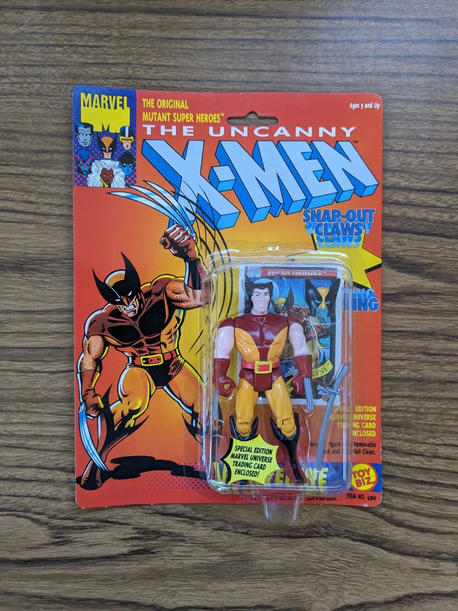 1991 ToyBiz Marvel The Uncanny X-Men WOLVERINE Action Figure MOC