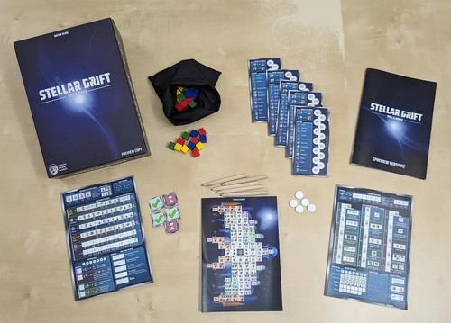 Mystic Tiger Games Stellar Drift - SEALED - Picture 3 of 4